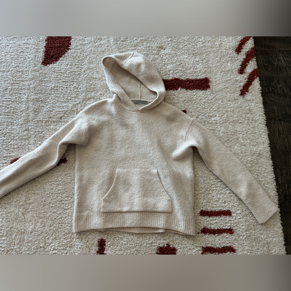 Free with purchase! Vince 100% cashmere white hoodie